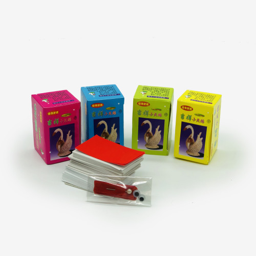 Папір для модульного орігамі 35×60 мм, набір 300 аркушів для 3D фігур та творчості, яскраві кольори, набір для рукоділля