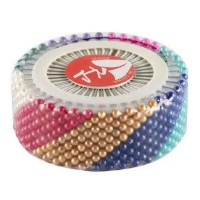 Булавки портновские 35 мм, 480 шт, сталь, с шариком, для шитья и рукоделия