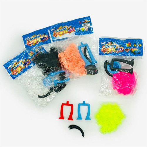 Набір Bunchems 240 шт – пухнасті кульки-липучки для творчості, 12 пакетів | Конструктор для дітей-2