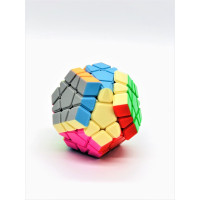 Кубик Рубика 12-сторонний Rui-Hu Cube, мега-микс головоломка 9 см, сложная разноцветная головоломка