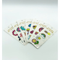 Наклейка для одежды 8×20 см – стильный декор с надежной фиксацией, для футболок, джинсов, рюкзаков