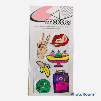 Наклейка для одежды виниловая 12×24 см, термоаппликация для джинсов и футболок