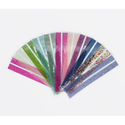 Набір наклейок зі стразами 