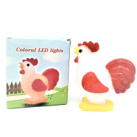 Ночник LED «Сияющий петушок» (12 см) – детский ночник с мягкой подсветкой, игрушка-проектор