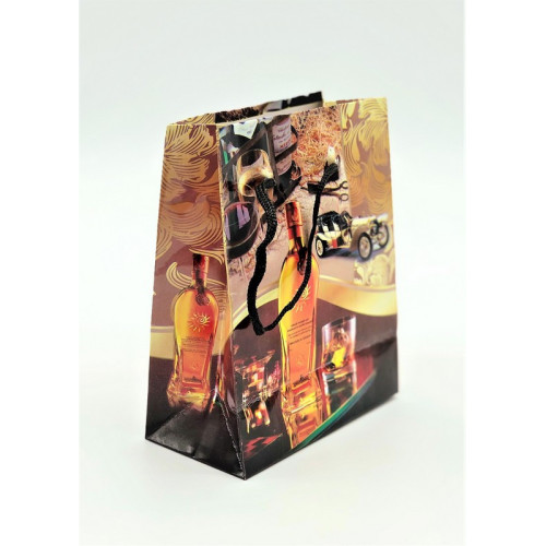 Подарочный пакет мужской – бумажная упаковка для мужского подарка, стильный мини-пакет для праздника