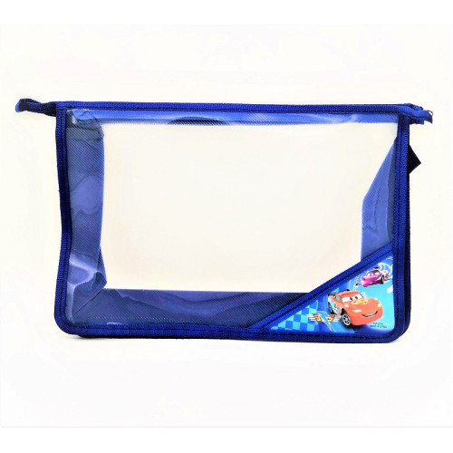 Прозора дитяча папка для зошитів А4 з верхньою блискавкою, шкільна папка-конверт-1