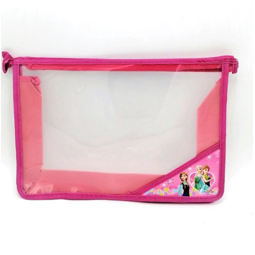 Прозора дитяча папка для зошитів А4 з верхньою блискавкою, шкільна папка-конверт-2