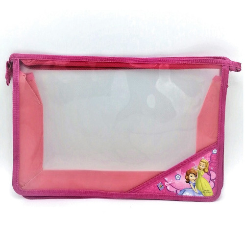 Прозора дитяча папка для зошитів А4 з верхньою блискавкою, шкільна папка-конверт-3