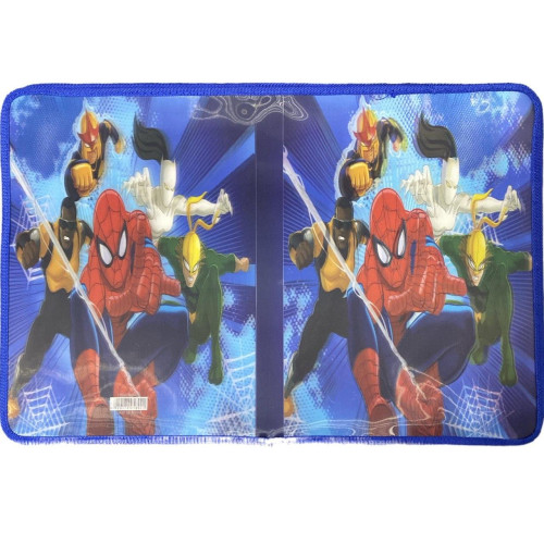 Детская 3D папка для тетрадей А4 на молнии, пластиковая с ярким дизайном-3