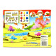 Набір легкого пластиліну 6 кольорів з формами – м'який матеріал для ліплення для дітей
