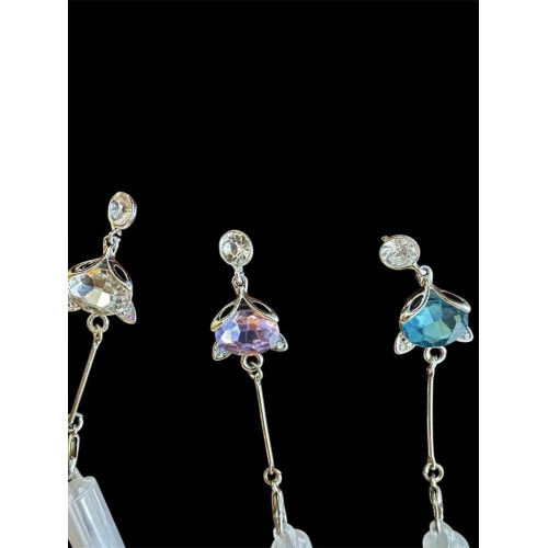 Ручка гелева з підвіскою Діамантова кішка, стильний аксесуар, подарунок для дівчат, 0.5 мм-2