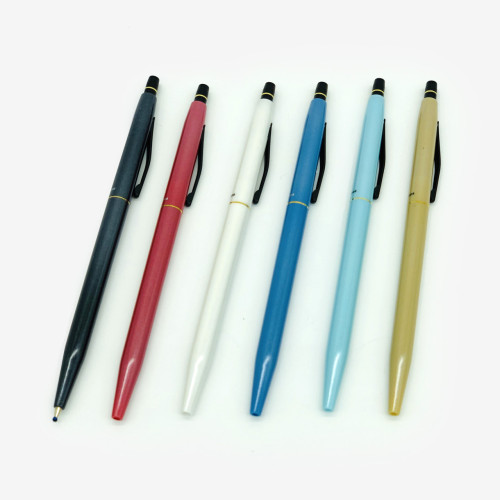 Ручка кулькова автоматична Piano PS-008 Elegant, 0.7 мм, сині чорнила, м'яке письмо.-1