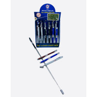 Ручка-указка лазерна з ліхтарем, 14.8×45 см, для презентацій