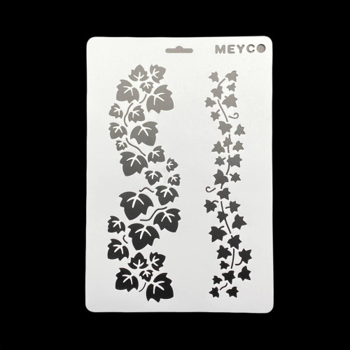 «Трафарет А4 пластиковый (арт. 1), для творчества, рисования и декора»