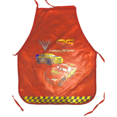 Дитячий непромокальний фартух для творчості з поліетилену - захисний нагрудник від фарб, клею та бруду-4