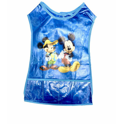 Фартух для творчості поліетиленовий зі спинкою та кишенями (49×37 см) – захисний одяг для дітей та дорослих-4