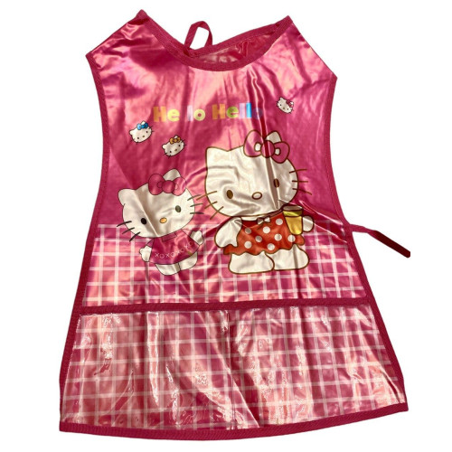 Фартух для творчості поліетиленовий зі спинкою та кишенями (49×37 см) – захисний одяг для дітей та дорослих-6