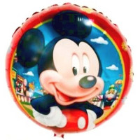 Фольгированный шар Микки Маус 18 дюймов (45 см) | Украшение детского праздника | Подарок на день рождения