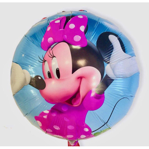 Фольгированный шар Минни  18 дюймов (47 см) | Детский праздник | Подарок для девочки