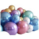 Набір куль хромованих металік 12 дюймів (30 см), 50 шт, асорті кольорів