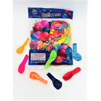 Воздушные шары латексные 6 дюймов (15 см), перламутровые,  в упаковке, Balloons 100шт