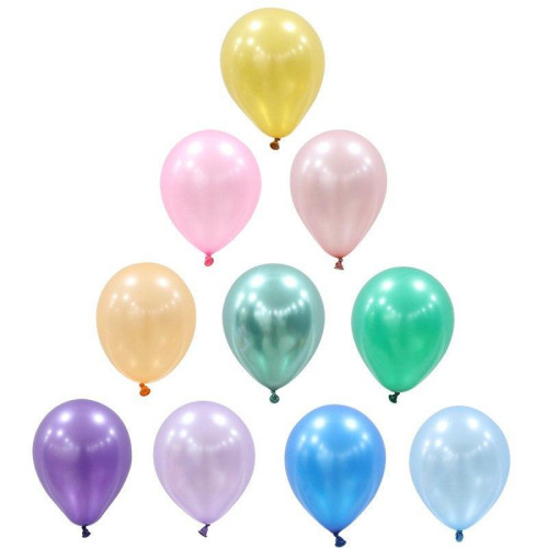 Набір перламутрових латексних куль 10