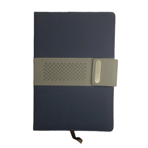 Блокнот А5 (25-27) з магнітною застібкою, клітинка, офісний блокнот для записів, стильний аксесуар-4