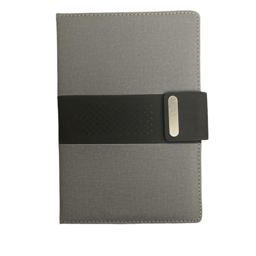 Блокнот А5 (25-27) з магнітною застібкою, клітинка, офісний блокнот для записів, стильний аксесуар-5