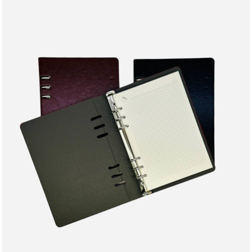 Блокнот А5 WL2202-25 з прихованою спіраллю - 86 аркушів у клітинку, зручний формат-4