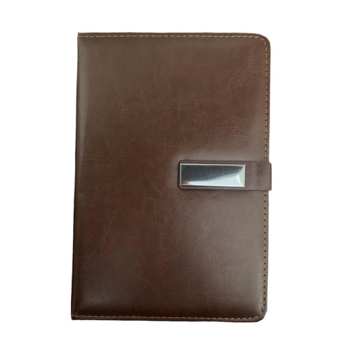 Блокнот з екошкіри А5 (210х148 мм) з магнітною застібкою, 136 аркушів, у клітинку