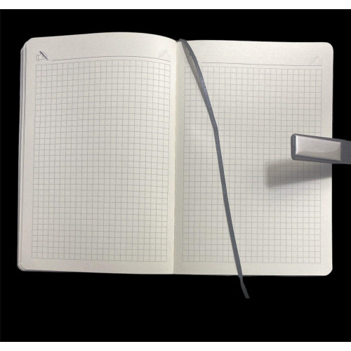Блокнот з екошкіри А5 (210х148 мм) з магнітною застібкою, 136 аркушів, у клітинку-1
