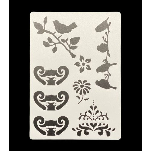 Трафарет пластиковий А5 – універсальний шаблон для малювання, креслення та творчості