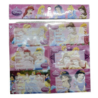 Наклейки для подписи тетрадей, 1 упаковка 5 штук, 160×140 мм, самоклеящиеся этикетки для школы, именные стикер