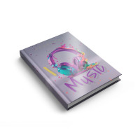 Ежедневник А5 недатированный в клетку 176 листов ART – блокнот для записей, офисный, стильный дизайн