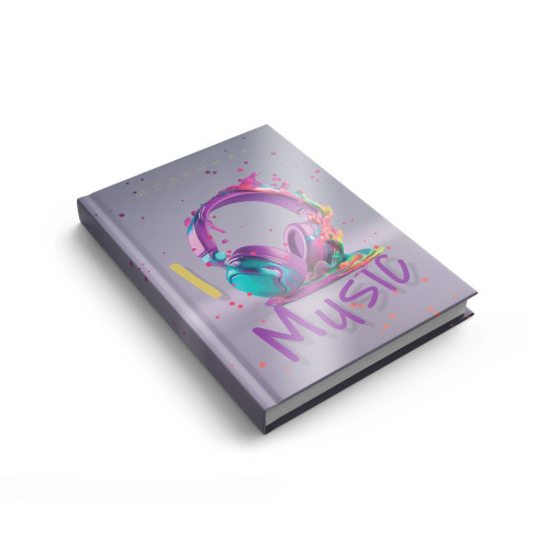 Щоденник А5 недатований у клітинку 176 аркушів ART – блокнот для записів, офісний, стильний дизайн