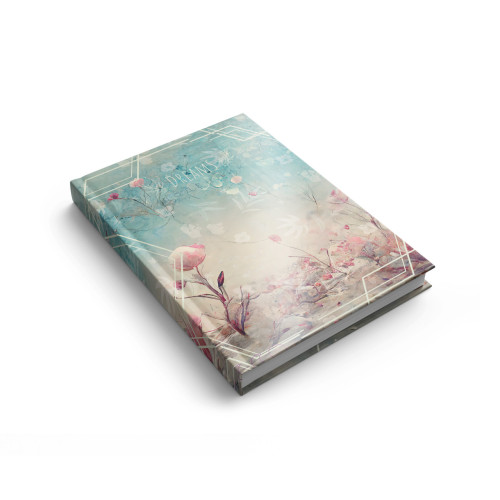 Щоденник А5 недатований у клітинку 176 аркушів ART – блокнот для записів, офісний, стильний дизайн