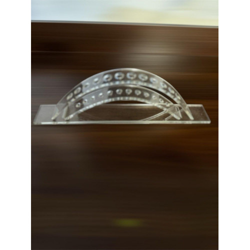 Акрилова підставка-органайзер для демонстрації ручок та олівців, дугова вітринна стійка-3