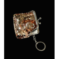 Кошелёк детский "Lurex" брелок с паетками (4009, 1/1200/12)