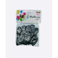 Шар амер  серебро  латекс 2.8г, 12", 10ш, 1/960/12/1