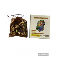 Пазлы 3D деревянные А3 160*180 Попугай  (2103-398) Пазлы 3D деревянные А3 160*180 Попугай  (2103-398)