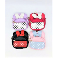 Рюкзак с бантиком  "Ear bow" через плечо 17*14*8см. 6 цветов (7020-2, 1/120)