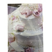 Пакет свадебный подарочный "Wedding" (608-18, 1/600/12, 31,9*39,5см Пакет свадебный подарочный "Wedding" (608-18, 1/600/12, 31,9*39,5см