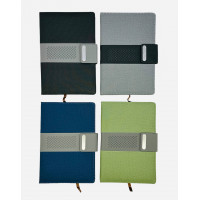 Блокнот А5 25-27 із мангітною пряжкою 112арк 1/96