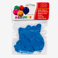 Шар воздушный латекс  голубой перламутр  2.8г 12" 1упак 10ш, 1/960/12