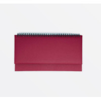 Планінг недатований на пружині, 325х103мм, АРКУШ Light 1В1690, тем-бордо, 1/10