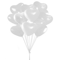 Шары воздушные латексные белое сердце "Американский" (3048-10, 1/960/12 ,12 дюймов, 2,2 гр) Шары воздушные латексные белое сердце "Американский" (3048-10, 1/960/12 ,12 дюймов, 2,2 гр)