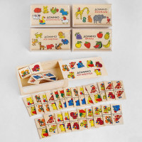 Домино МИКС зоопарк и домашние животные 15.6*9см, дерев (2008-109) 1/120/1 Домино МИКС зоопарк и домашние животные 15.6*9см, дерев (2008-109) 1/120/1