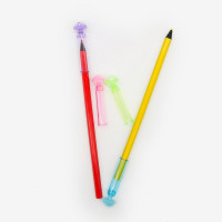 Колпачок на карандаш Зонтик 1 пакет 4 шт 5,5см 3006, 1/864/36)