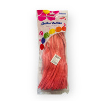 Шары воздушные конструктор  1 цвет коралловый в уп. 100шт   (8040-17 )1/100