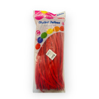 Шары воздушные конструктор  1 цвет красный в уп 100шт   (8040-17 )1/100